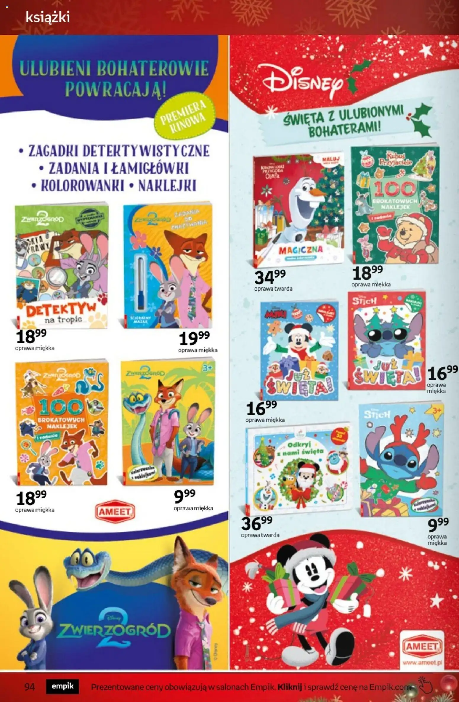 Empik promocje - Tom kultury Książki od 10.12.2025 | Strona: 94 | Produkty: Książki, Naklejki