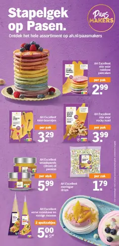 AH Excellent smaakparels citroen of passion, Smaakparels citroen of passievrucht. - Voorbeeld van een folder van Albert Heijn, geldig van 30.03.2026 | Pagina: 26