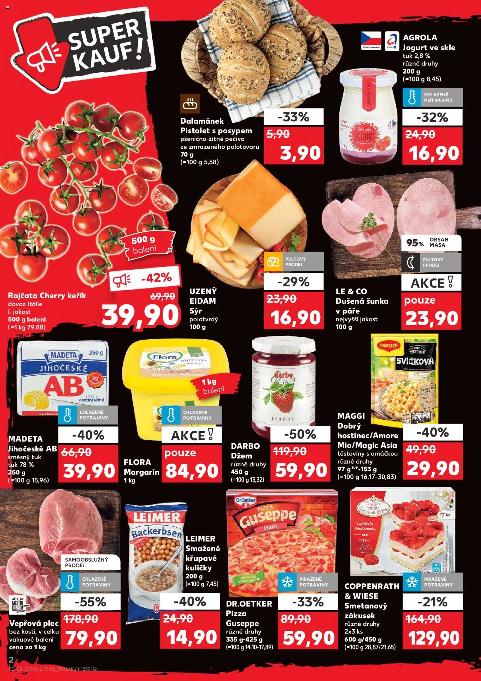 Kaufland leták - Kolín od 05.11.2025 | Strana: 2 | Produkty: Maggi, Pizza, Vepřová plec, Kuličky