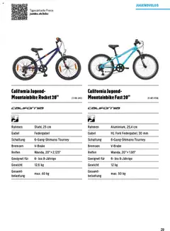 Jumbo Aktionen Dein Velo 2025 ab 21.02.2025 gültig | Seite: 39 | Produkte: Mountainbike, Gewicht