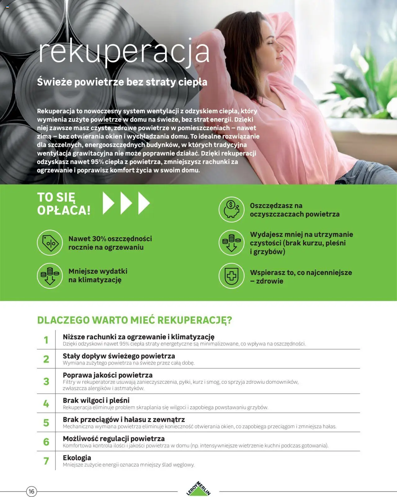 Leroy Merlin Gazetka - Oszczędny dom od 01.04.2025 | Strona: 16