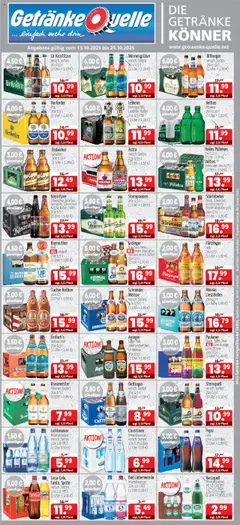 Getränke Quelle Prospekt 	 ab 13.10.2025 gültig