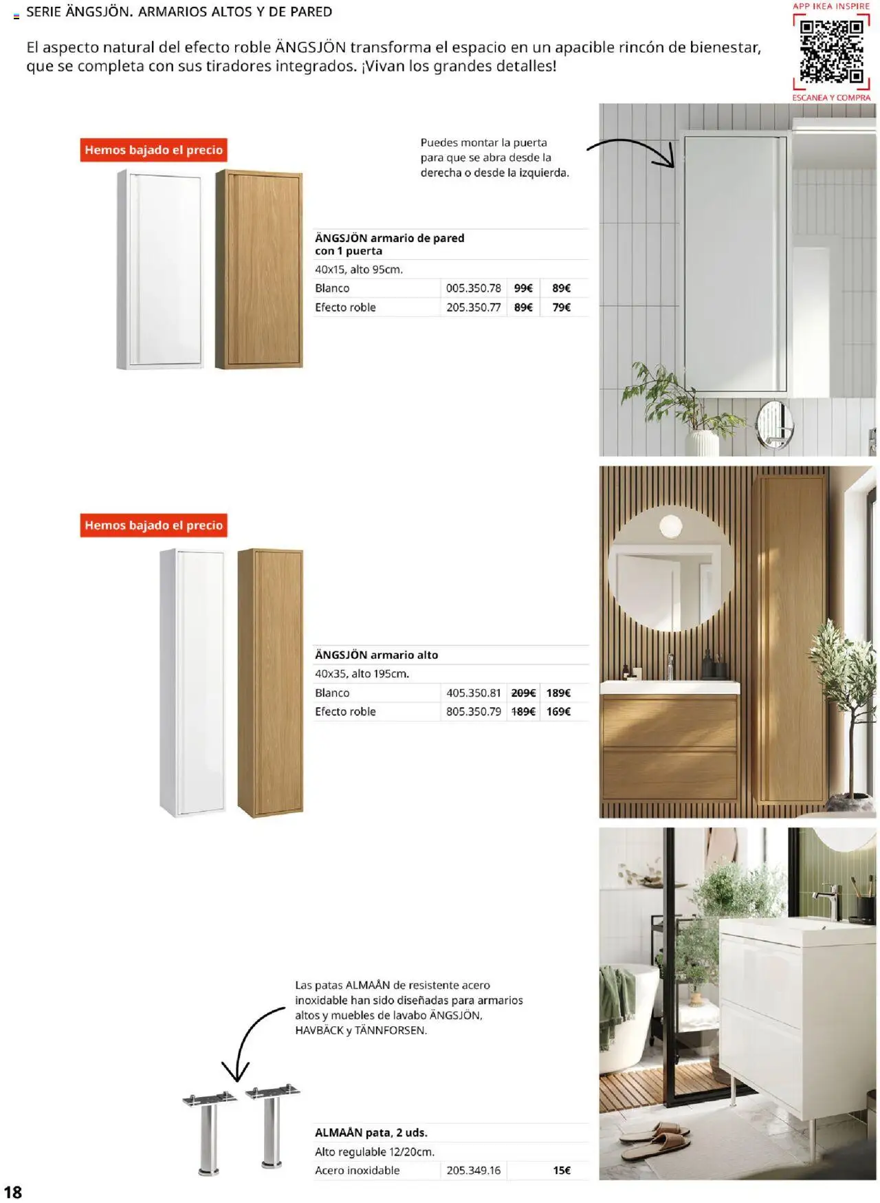 Catálogo IKEA Baňos │ válido desde el 04.02.2025 | Página: 18 | Productos: Muebles, Armario, Lavabo