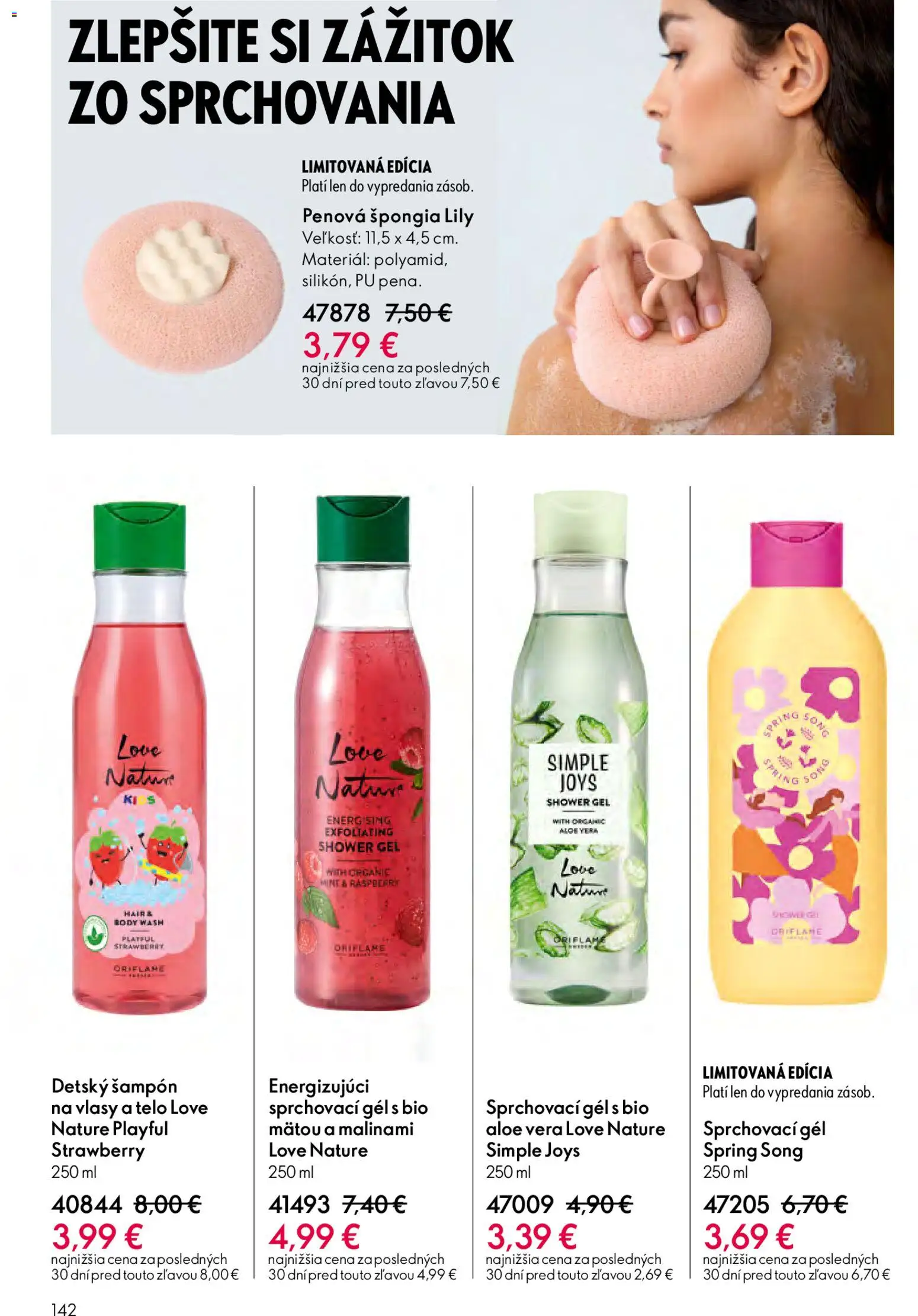 Nové Oriflame akcie – leták je platný od 06.05.2026 | Strana: 142 | Produkty: Šampón