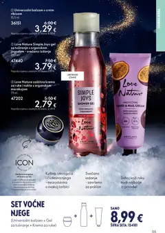 Katalog Oriflame - Pregled kataloga iz trgovine Oriflame, vrijedi od 19.11.2025 | Stranica: 135 | Proizvodi: Krema za ruke, Gel za tuširanje, Krema