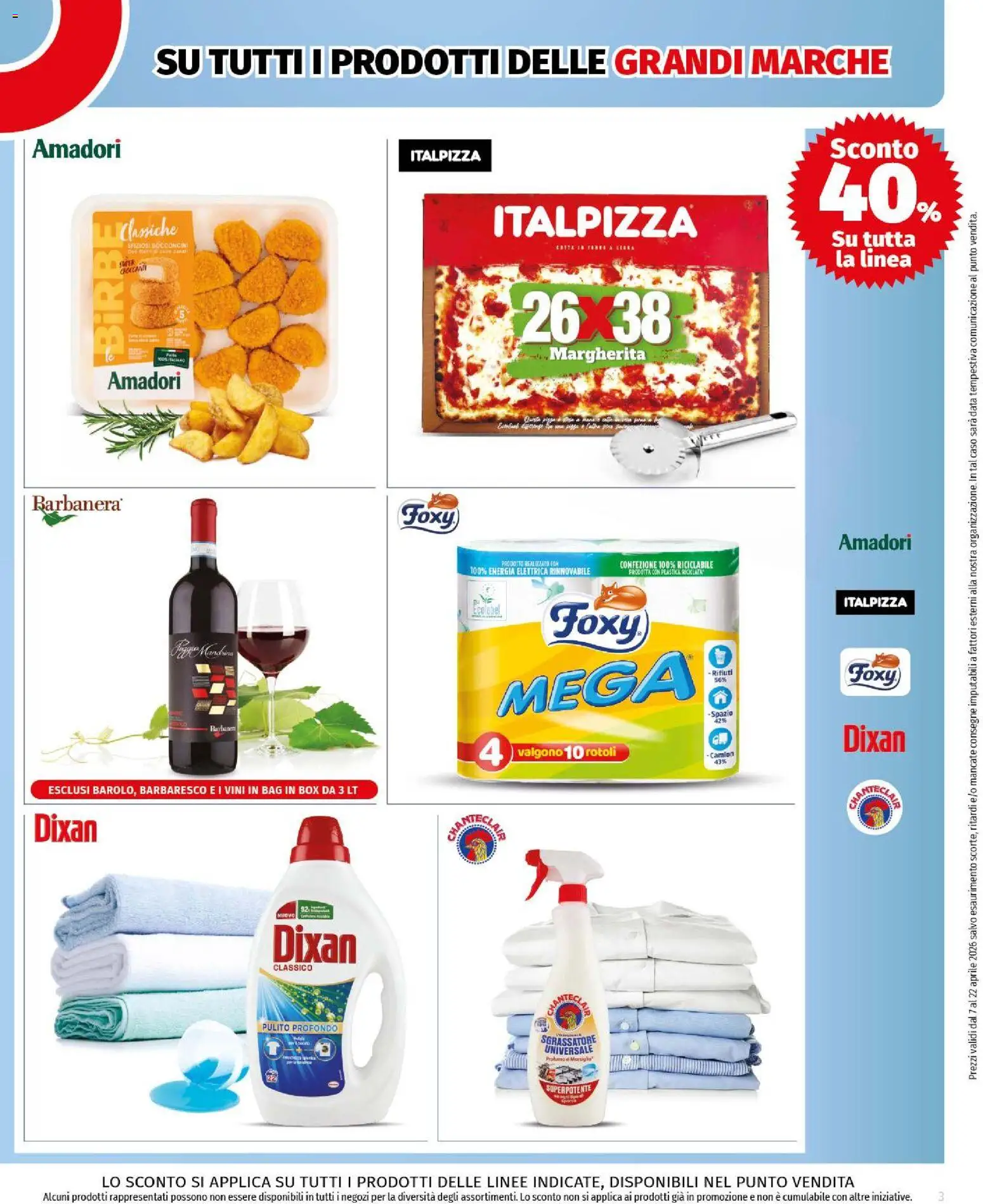 Volantino COOP del 07.04.2026 | Pagina: 3 | Prodotti: Sgrassatore, Data