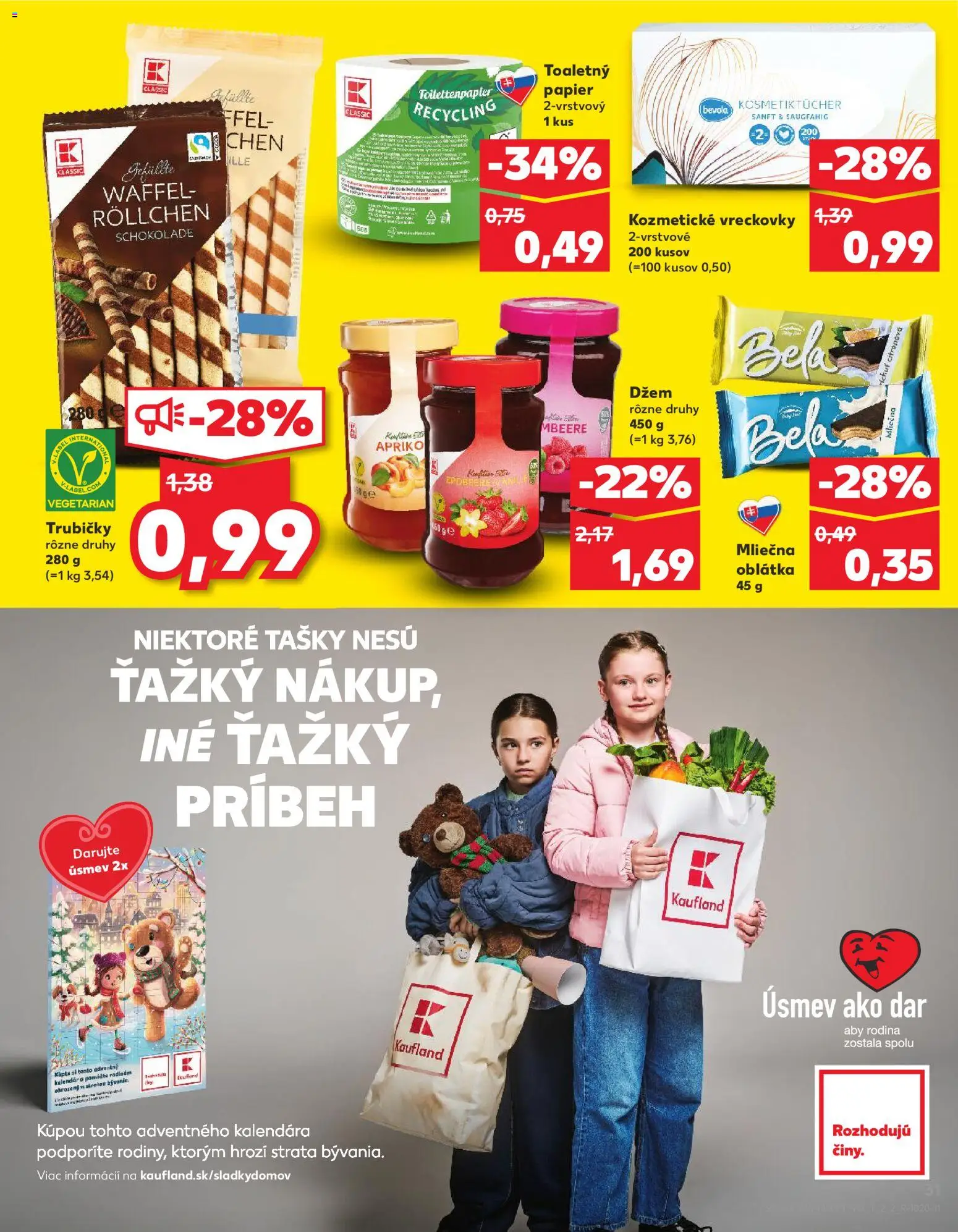 Nové Kaufland akcie – leták je platný od 30.10.2025 | Strana: 31 | Produkty: Toaletný papier