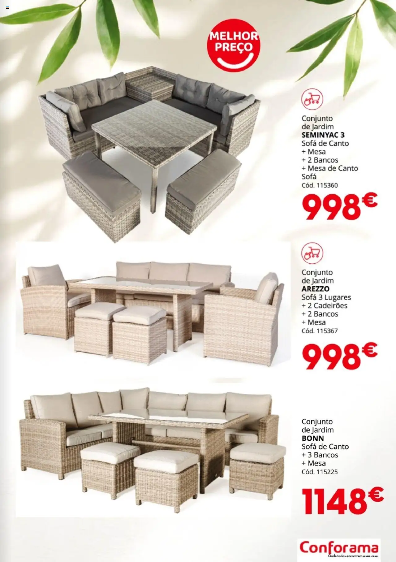 Conforama folheto │ válido de 20.03.2025 | Página: 7 | Produtos: Sofá, Mesa