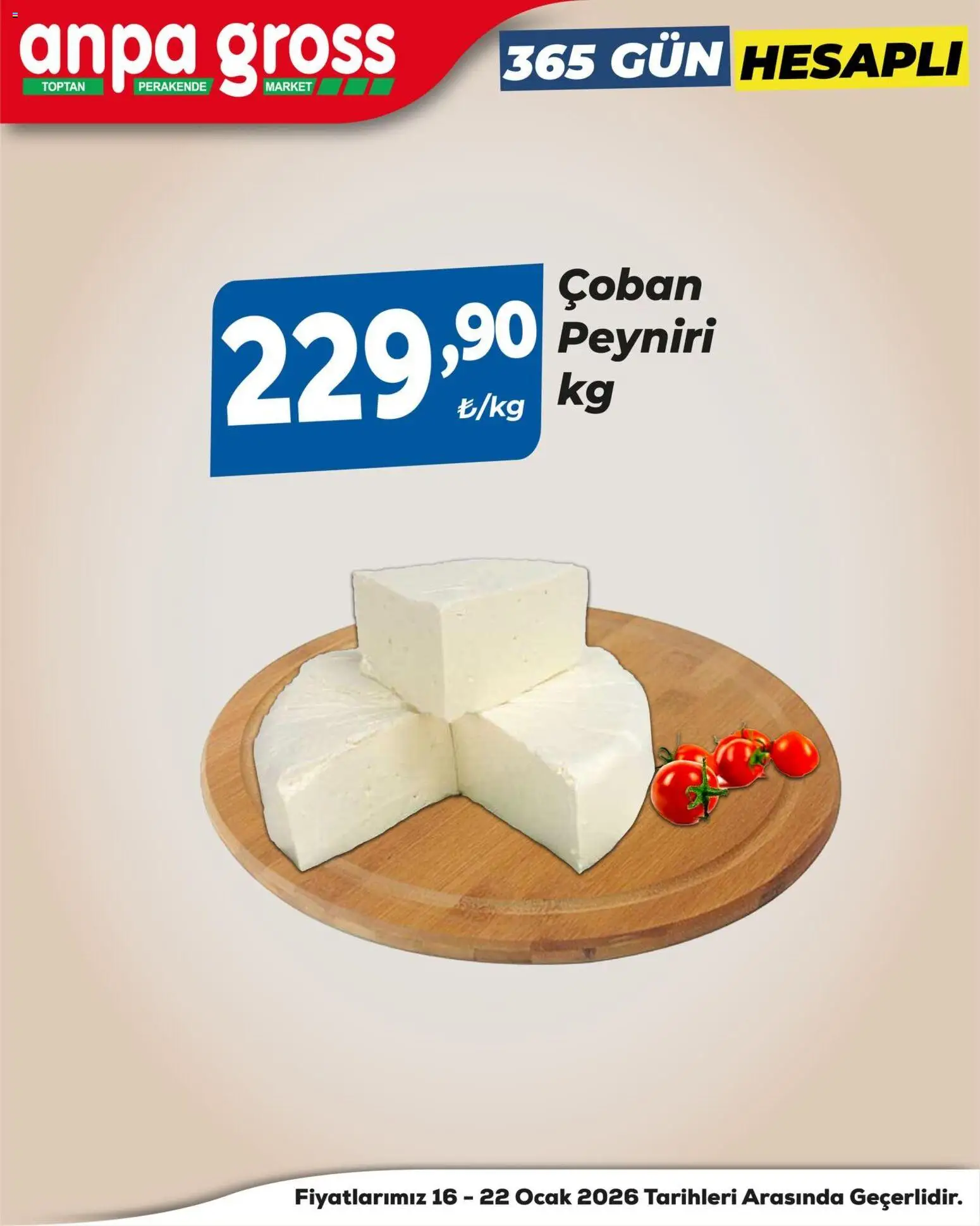 Anpa Gross Katalog - 16.01.2026 tarihinden itibaren geçerlidir | Sayfa: 6 | Ürünler: Ocak