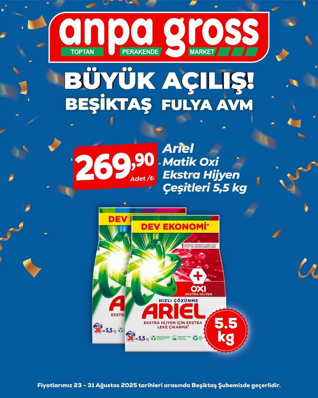 Anpa Gross Büyük Açılış - 23.08.2025 tarihinden itibaren geçerlidir | Sayfa: 15