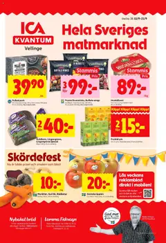 ICA Kvantum - Vellinge - Förhandsvisning av reklamblad från butik ICA Kvantum aktuell från 15.09.2025