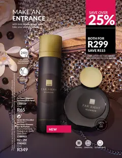 Avon specials catalogue – valid from 01.04.2026 | Page: 43 | Products: Body spray, Perfume, Deodorant