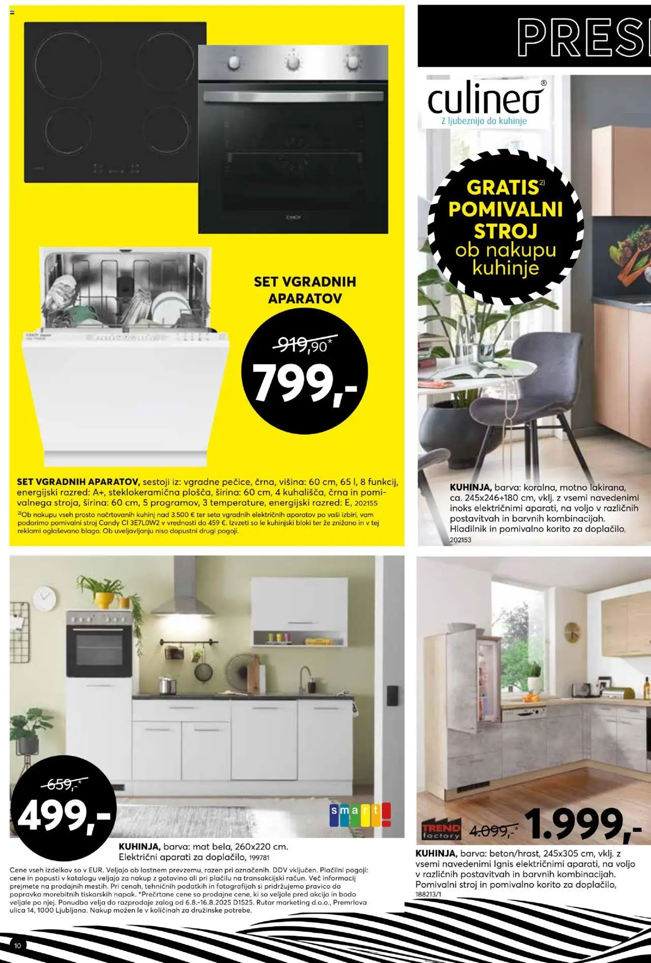 Dipo katalog │ velja od 06.08.2025 | Stran: 10 | Izdelki: Hladilnik, Pomivalni stroj, Pomivalno korito, Barva