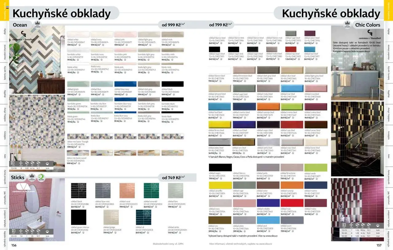 Siko koupelny katalog Koupelny 2025/2026 od 14.10.2025 | Strana: 79 | Produkty: Perla, Wc, Barvy
