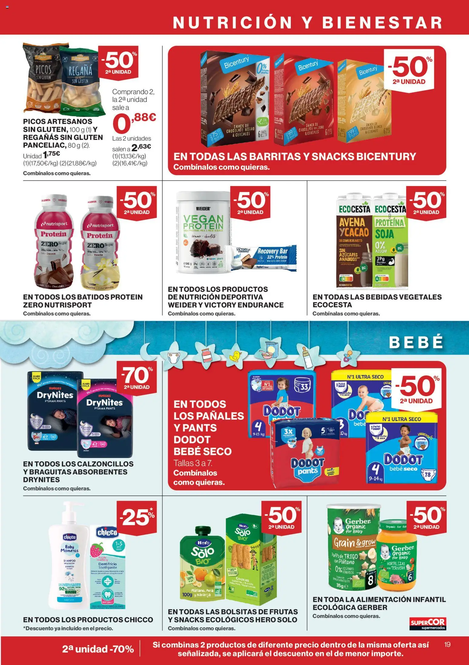 Supercor folleto │ válido desde el 12.03.2026 | Página: 19 | Productos: Leche, Chocolate, Cereales, Chocolate con leche