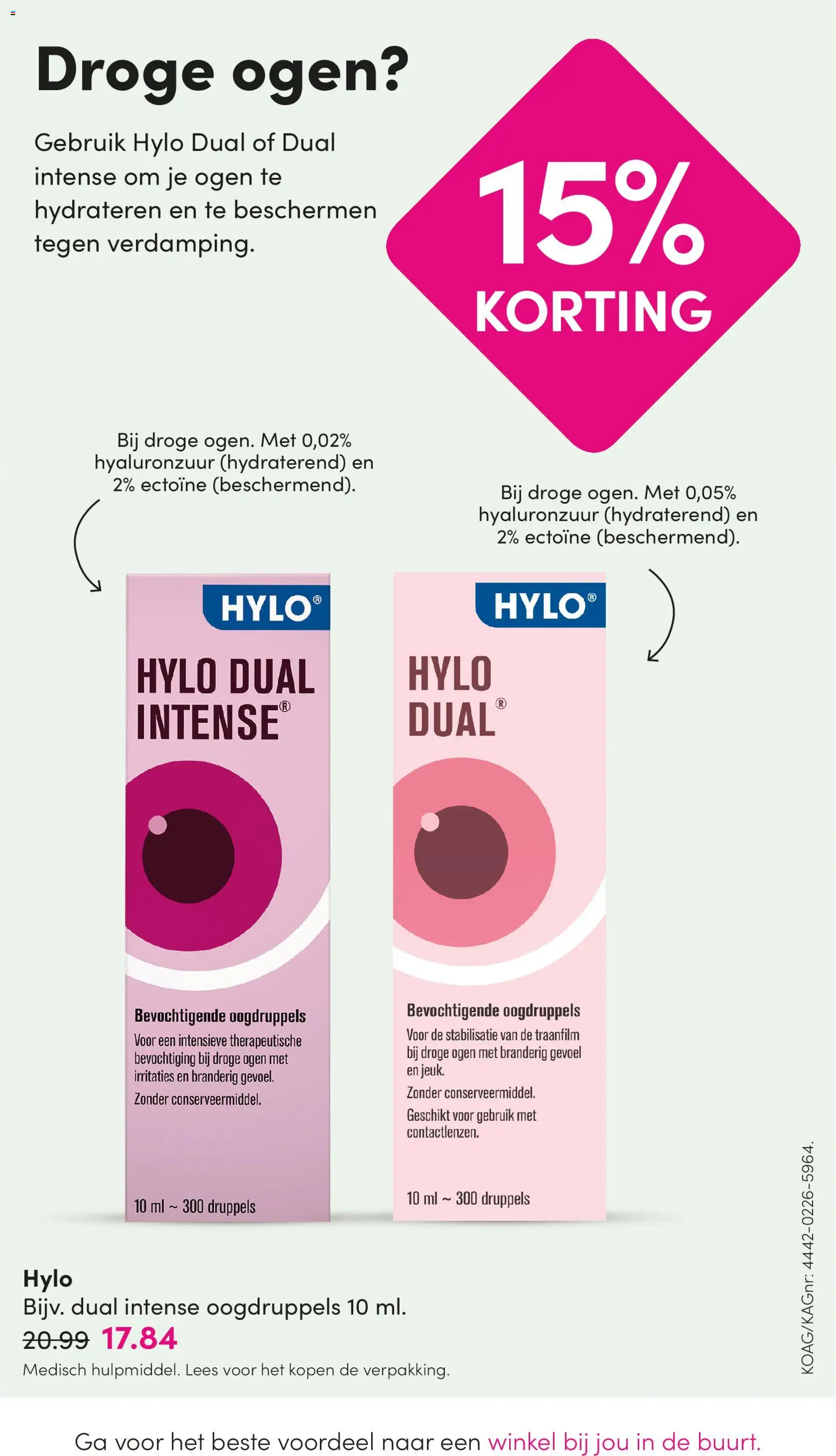 {H1} | Pagina: 27 | Producten: Oogdruppels