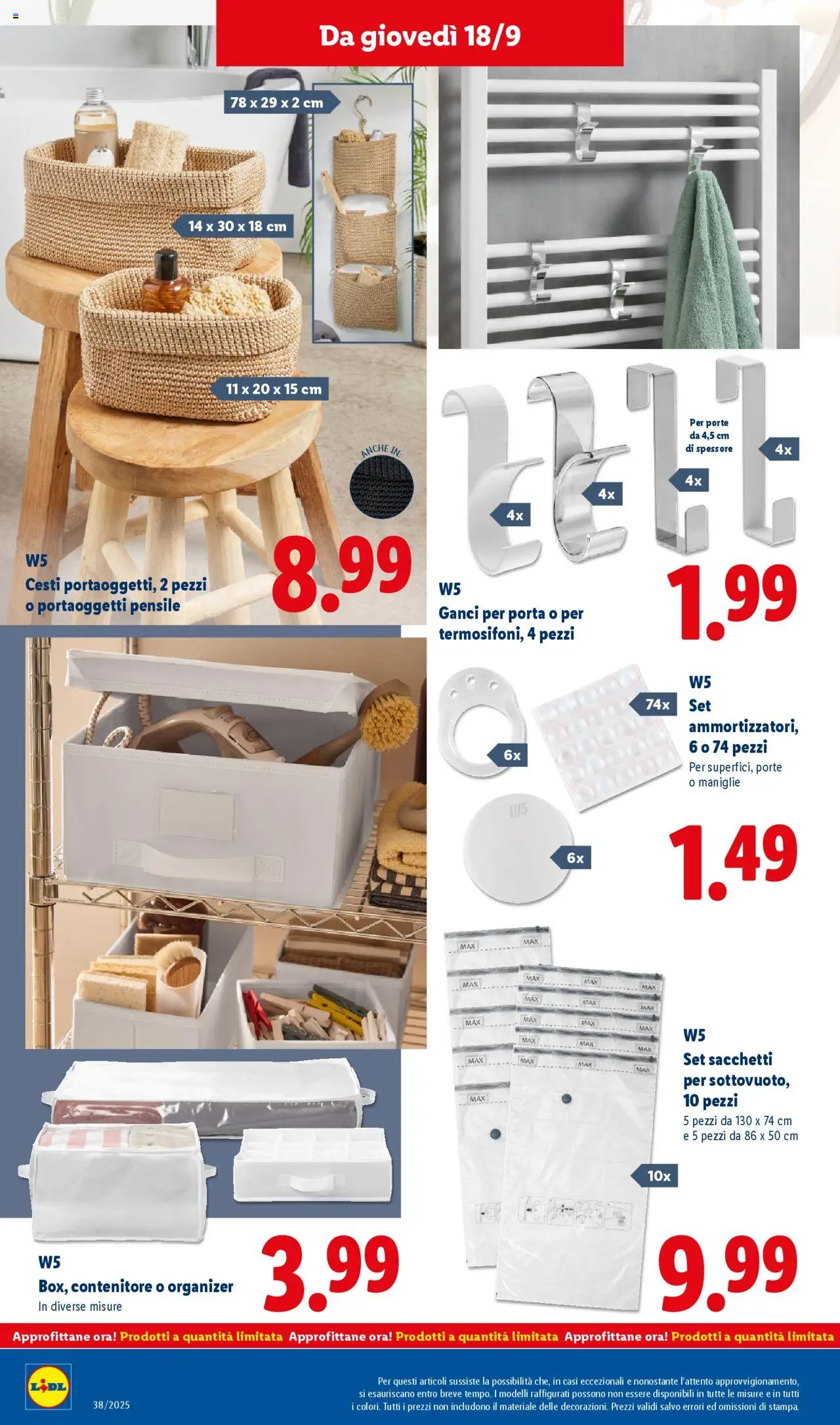 Volantino Lidl del 15.09.2025 | Pagina: 50 | Prodotti: Contenitore