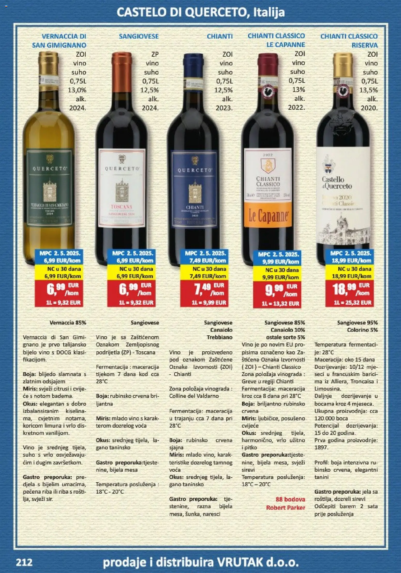 Vrutak katalog | vrijedi od 01.11.2025 | Stranica: 212 | Proizvodi: Cvijeće, Miris, Vino, Riba