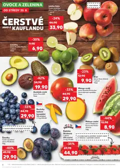 Borůvky balené, kanadské 125 g balení (=1 kg 239,20) od 20.08.2025 | Strana: 8