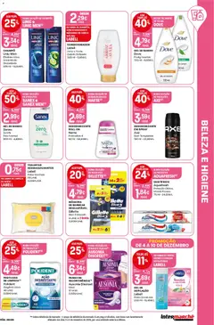 Pré-visualização Intermarché folheto válido de 04.12.2025 | Página: 39 | Produtos: Condicionador, Gel de banho, Banho, Arroz