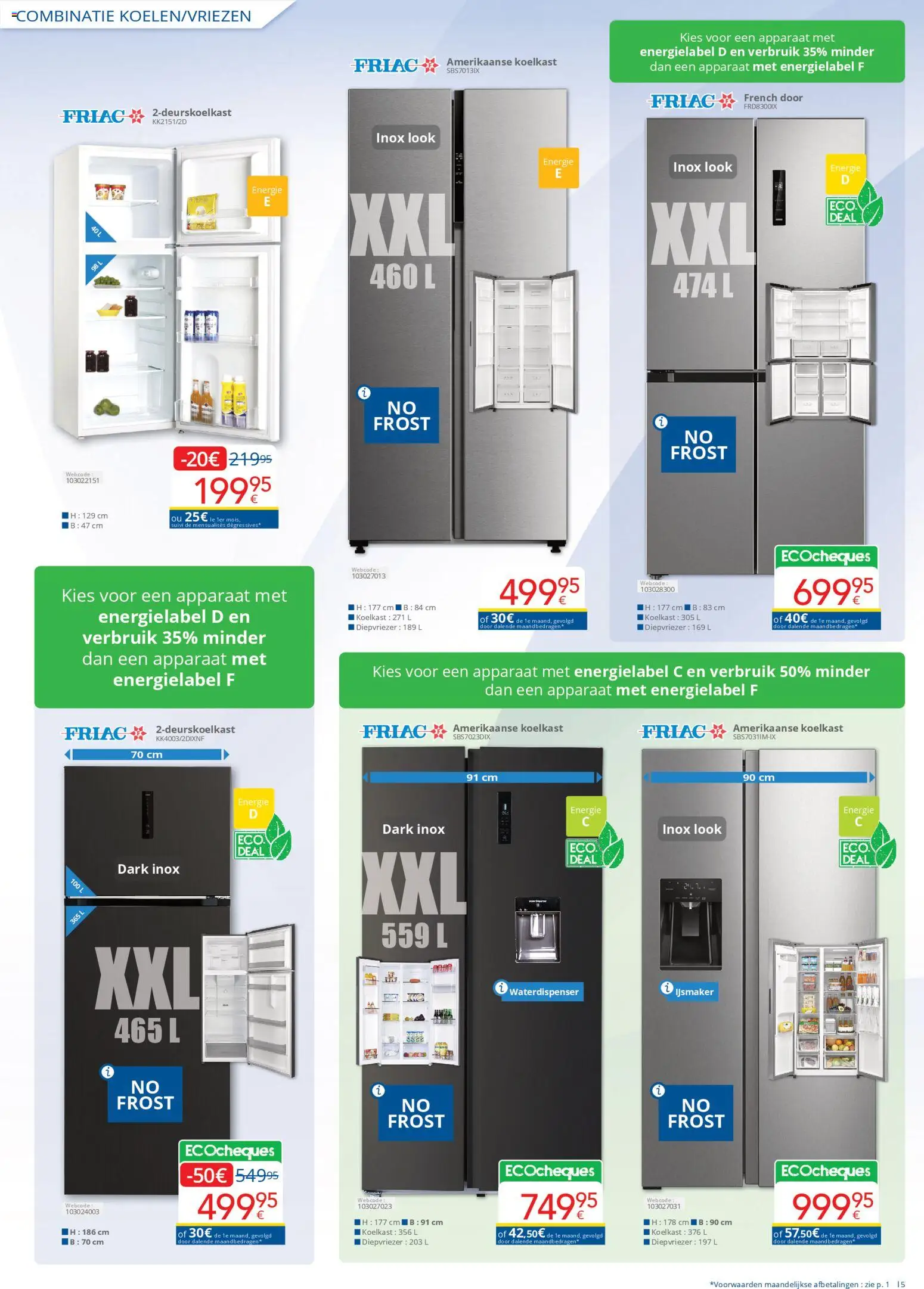 {H1} | Pagina: 5 | Producten: Ijsmaker, Koelkast