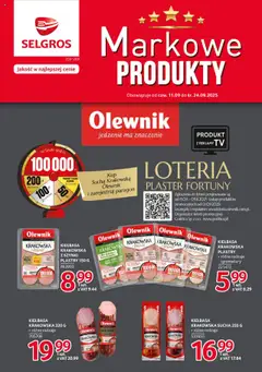 Pogląd oferty "Selgros cash&carry Gazetka - Markowe produkty" - ważna od 11.09.2025