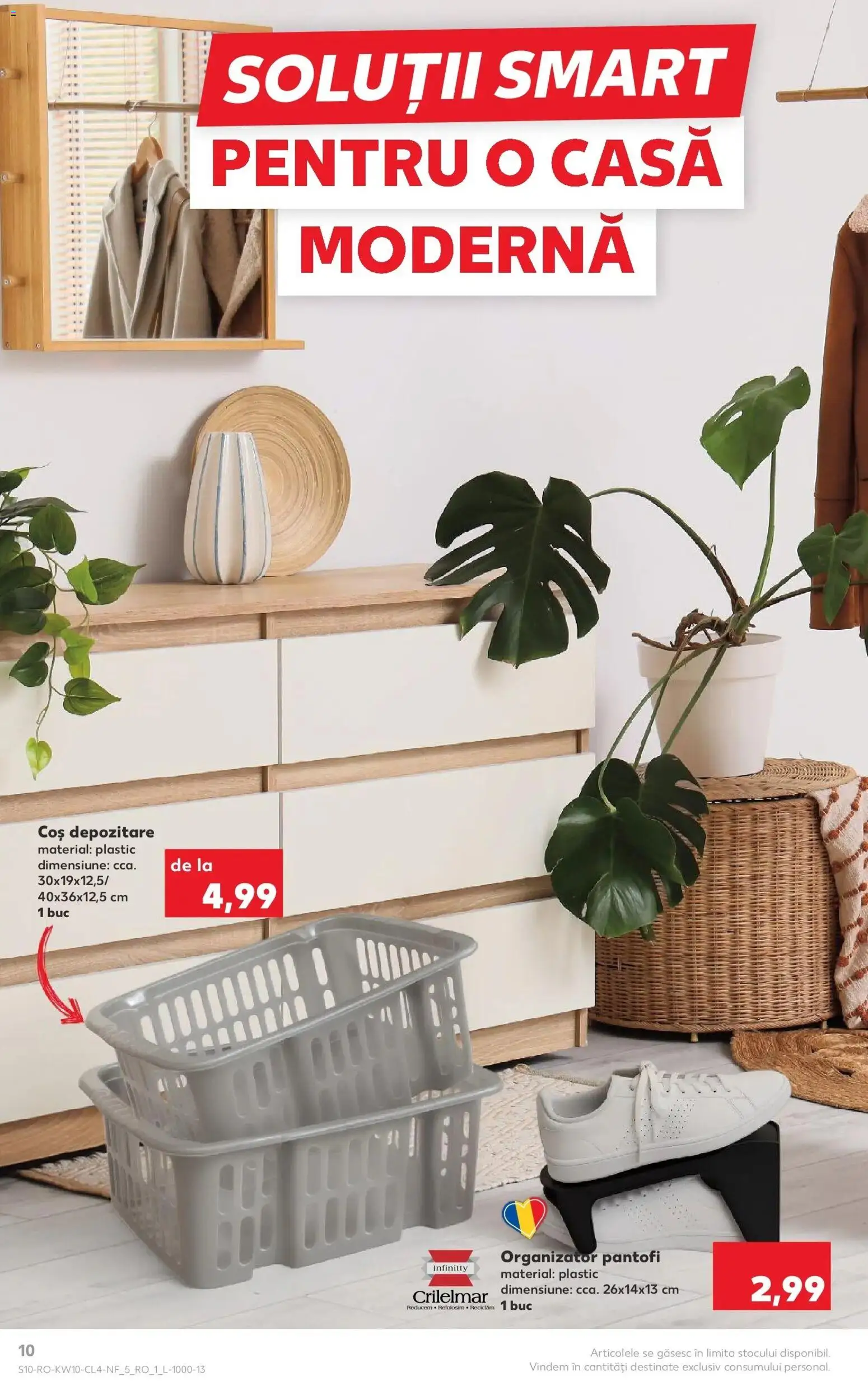 Noul catalog Kaufland – valabil de la 04.03.2026 | Pagină: 10 | Produse: Pantofi, Coș