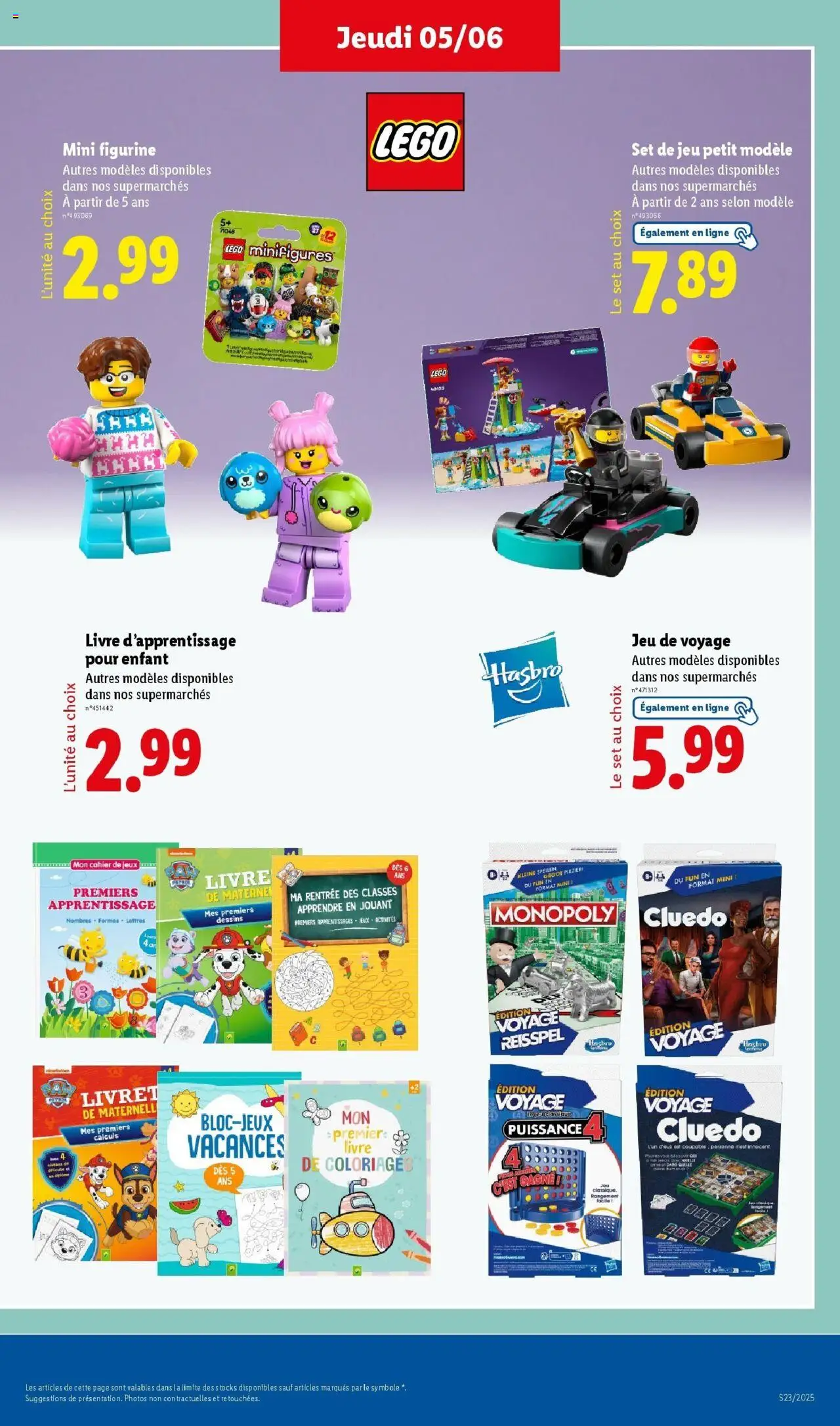  | Page: 41 | Produits: Légo, Jeux, Livre
