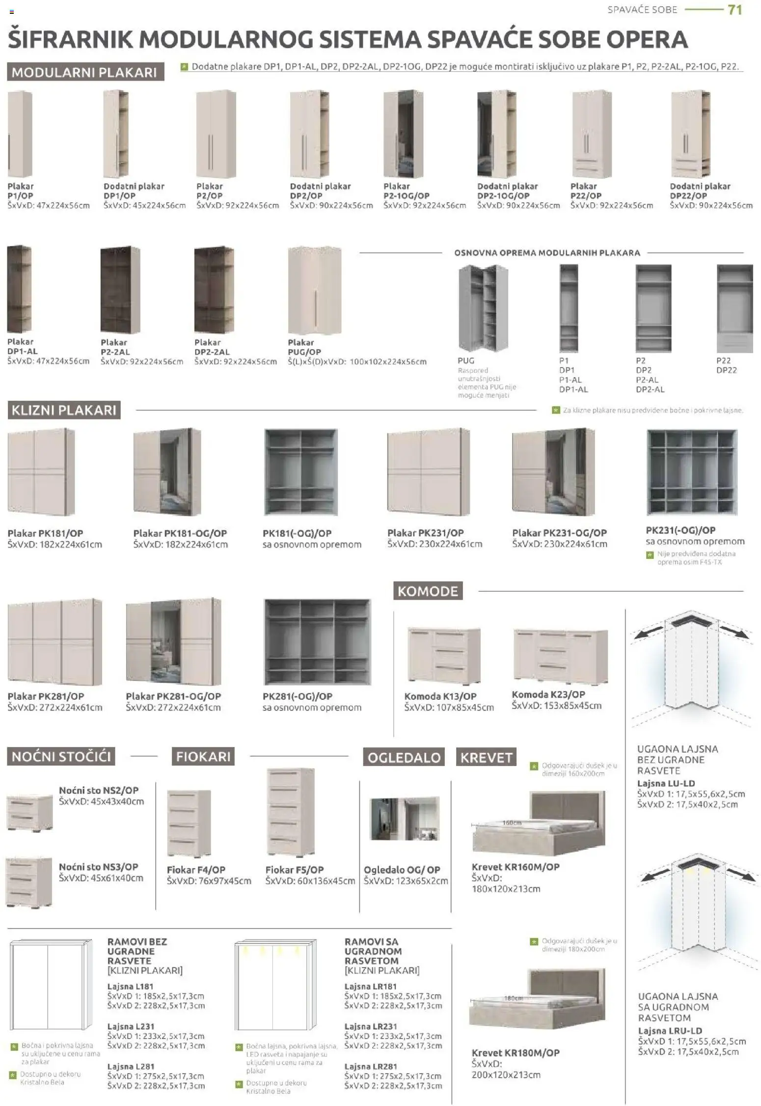 Jela katalog - važi od 09.03.2026 | Strana: 71 | Proizvode: Dušek, Komoda, Sto, Ogledalo