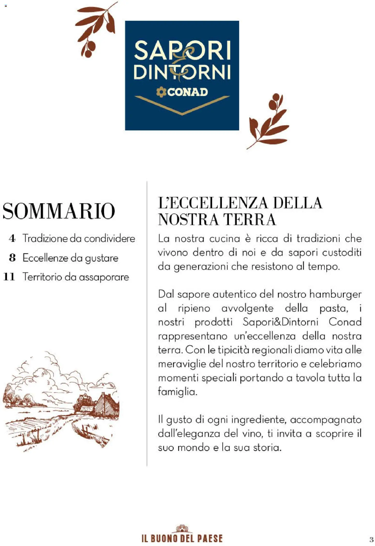 Volantino Conad del 29.01.2026 | Pagina: 3 | Prodotti: Hamburger, Terra