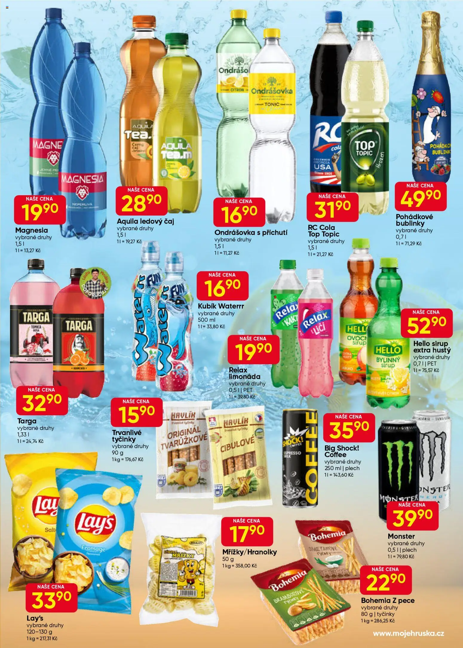Hruška leták od 21.01.2026 | Strana: 7 | Produkty: Sirup, Ledový čaj, RC Cola, Big Shock