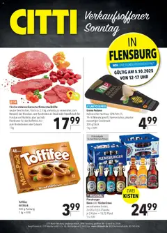 CITTI Markt  Sonntags-Angebote in Flensburg ab 05.10.2025 gültig