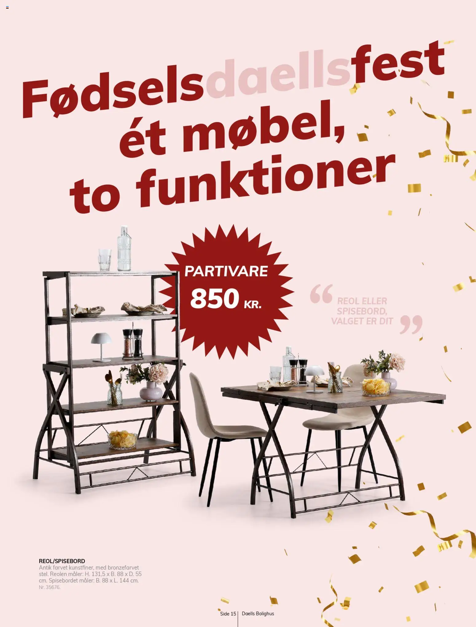 Daells Bolighus tilbudsavis – gyldig fra 29.10.2025 | Side: 15