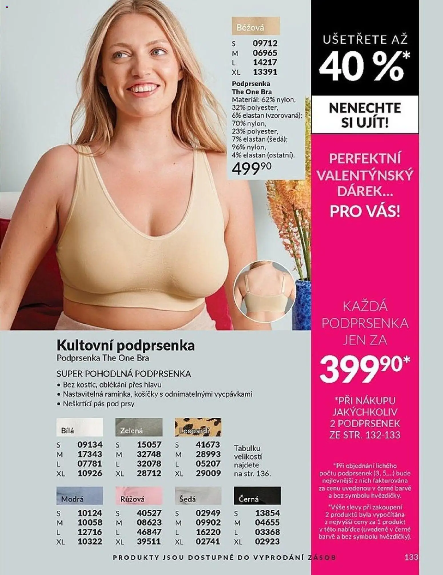 Avon katalog 2/2026 od 01.02.2026 | Strana: 133 | Produkty: Podprsenka