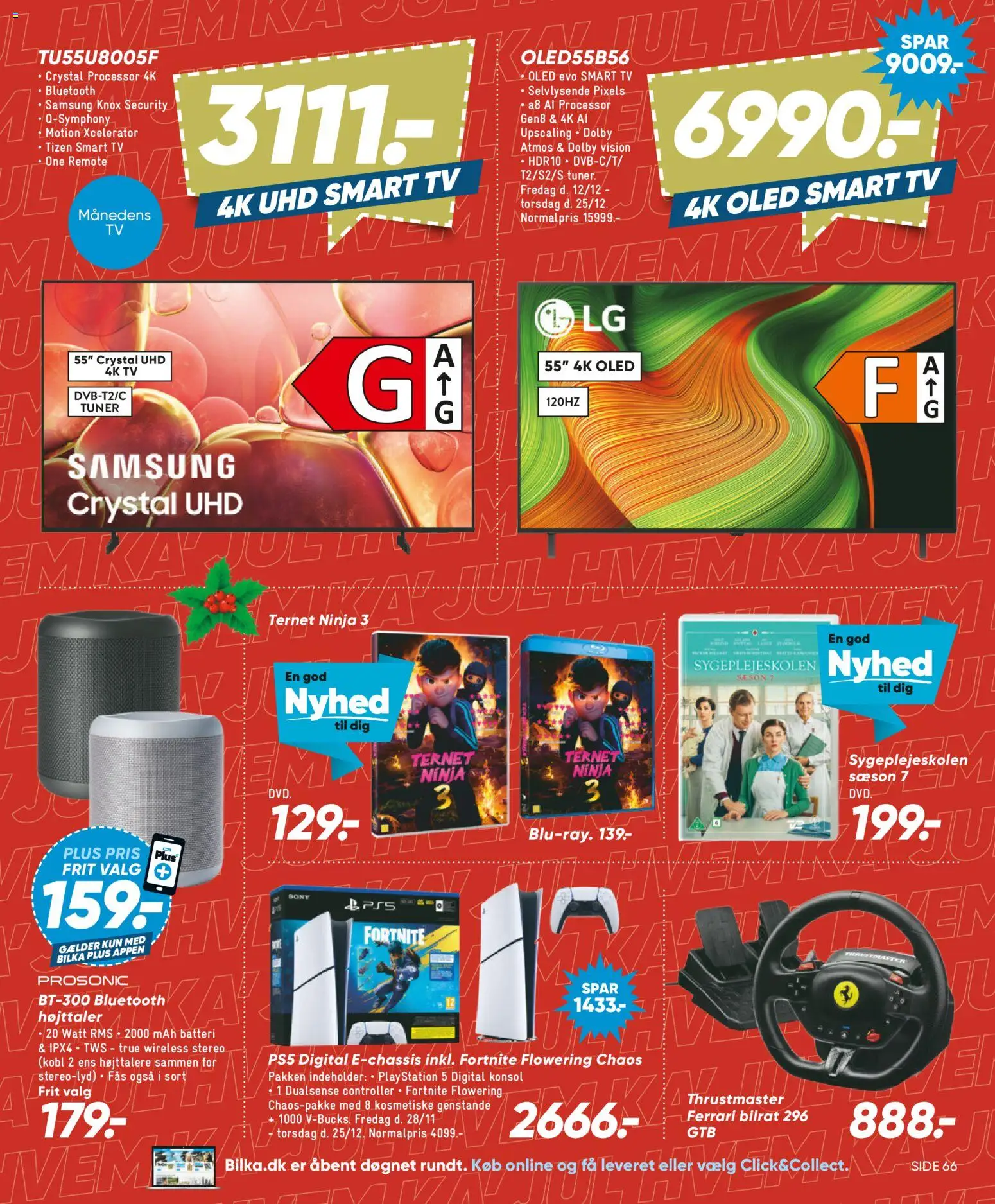 Bilka tilbudsavis – gyldig fra 12.12.2025 | Side: 17 | Produkter: TV, Playstation, Højttaler, Batteri