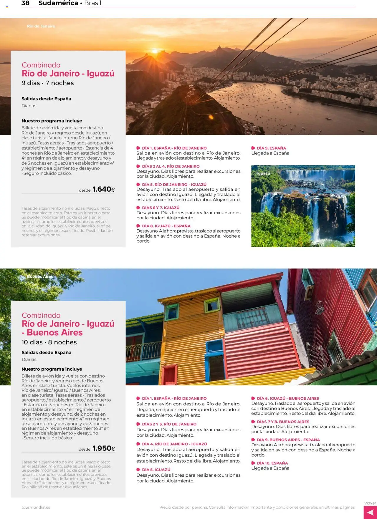 Viajes El Corte Inglés Centroamérica y Sudamérica │ válido desde el 01.01.2025 | Página: 38