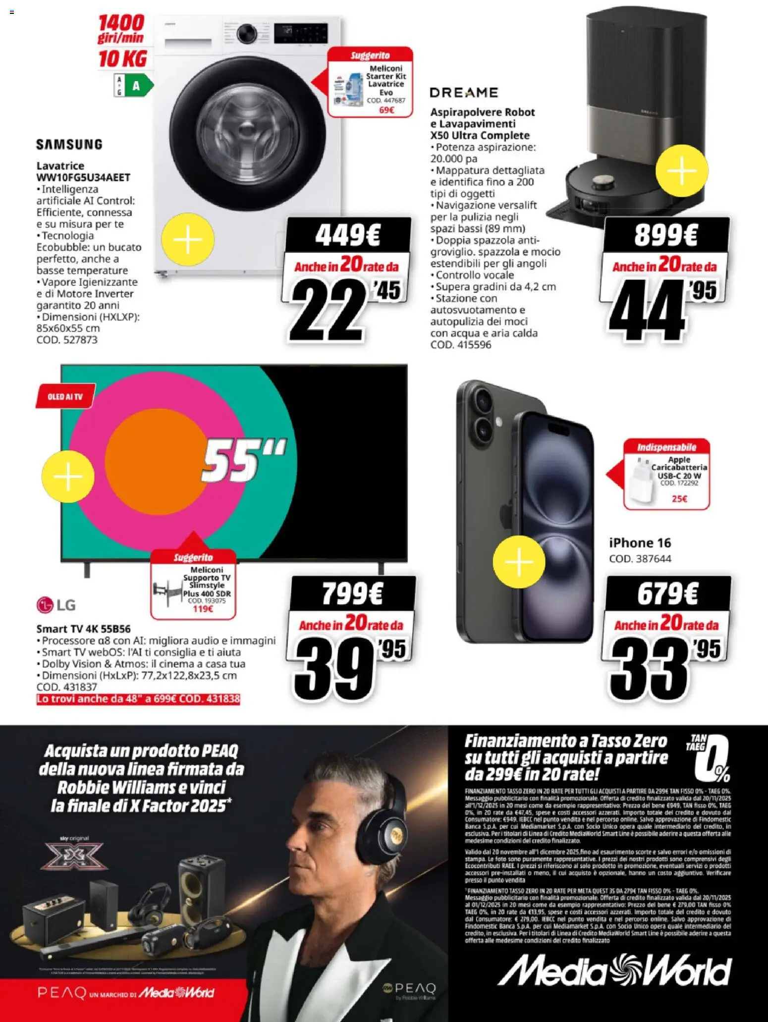 Volantino Media World del 20.11.2025 | Pagina: 36