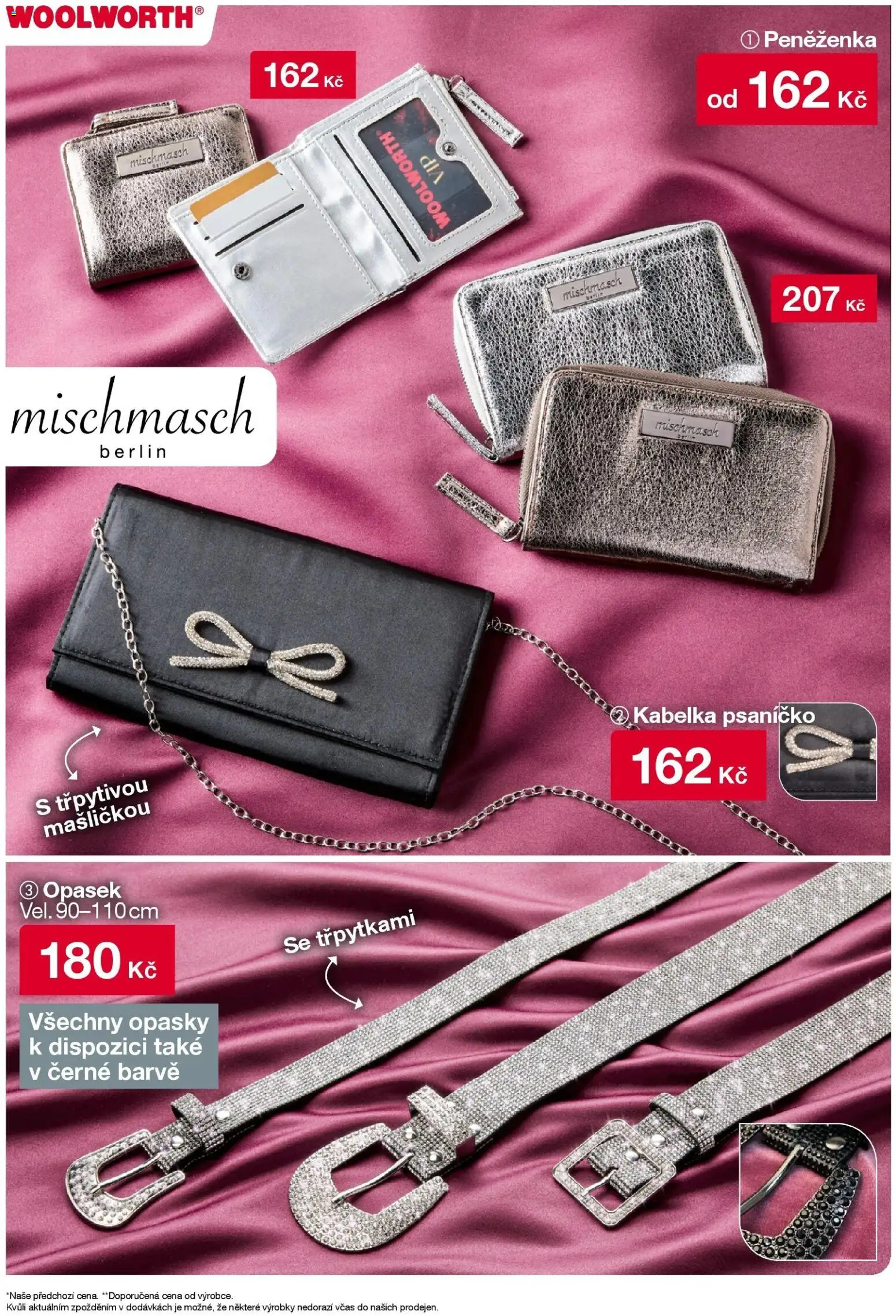 Woolworth leták od 12.12.2025 | Strana: 7 | Produkty: Kabelka, Peněženka, Opasek