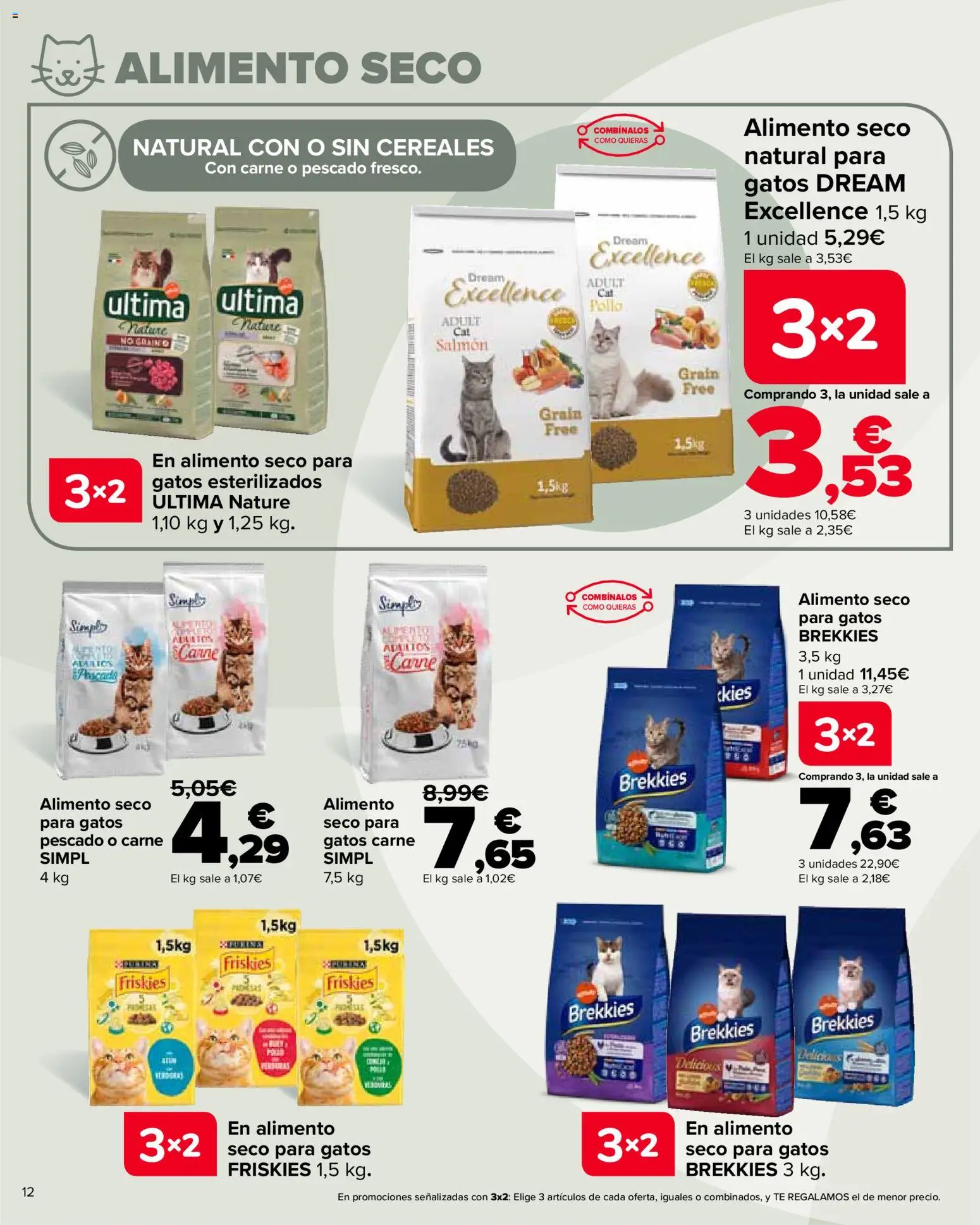 Carrefour folleto │ válido desde el 28.10.2025 | Página: 12 | Productos: Pescado, Cereales, Té