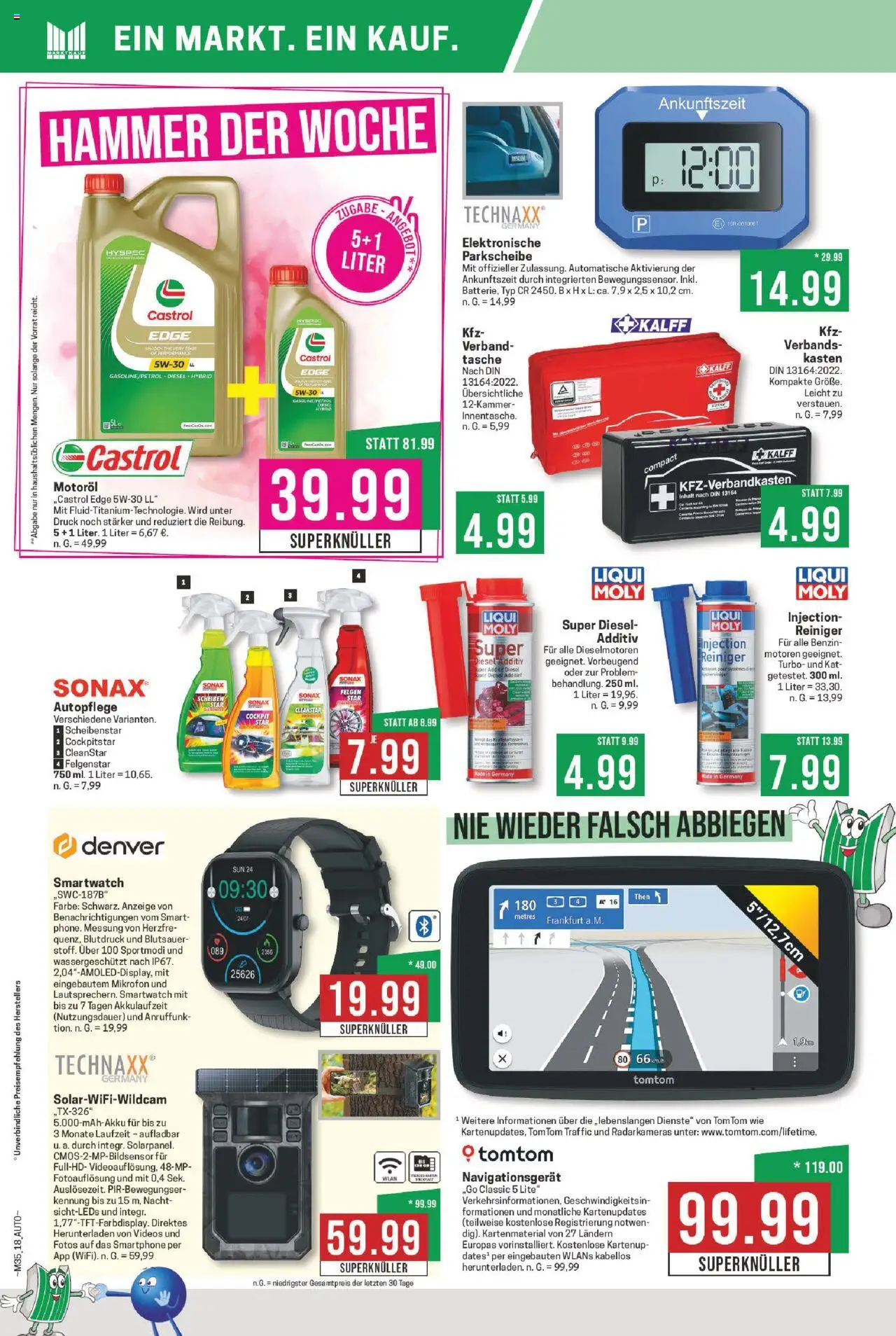 Marktkauf Prospekt 	 - gültig ab dem 25.08.2025 | Seite: 18 | Produkte: Mikrofon, Tasche, Smartwatch, Smartphone