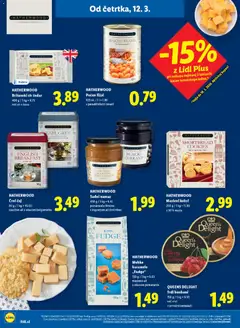 Lidl katalog akcije – veljaven od 12.03.2026 | Stran: 18 | Izdelki: Keksi, Sir, Cheddar, Caj