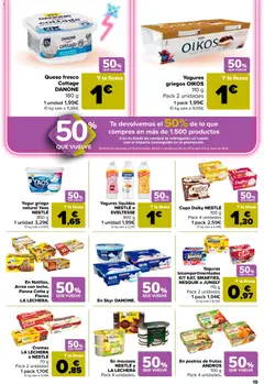 Vista previa Carrefour folleto válido desde el 07.04.2026 | Página: 19 | Productos: Παγκάκι, Yogur, Queso fresco, Arroz