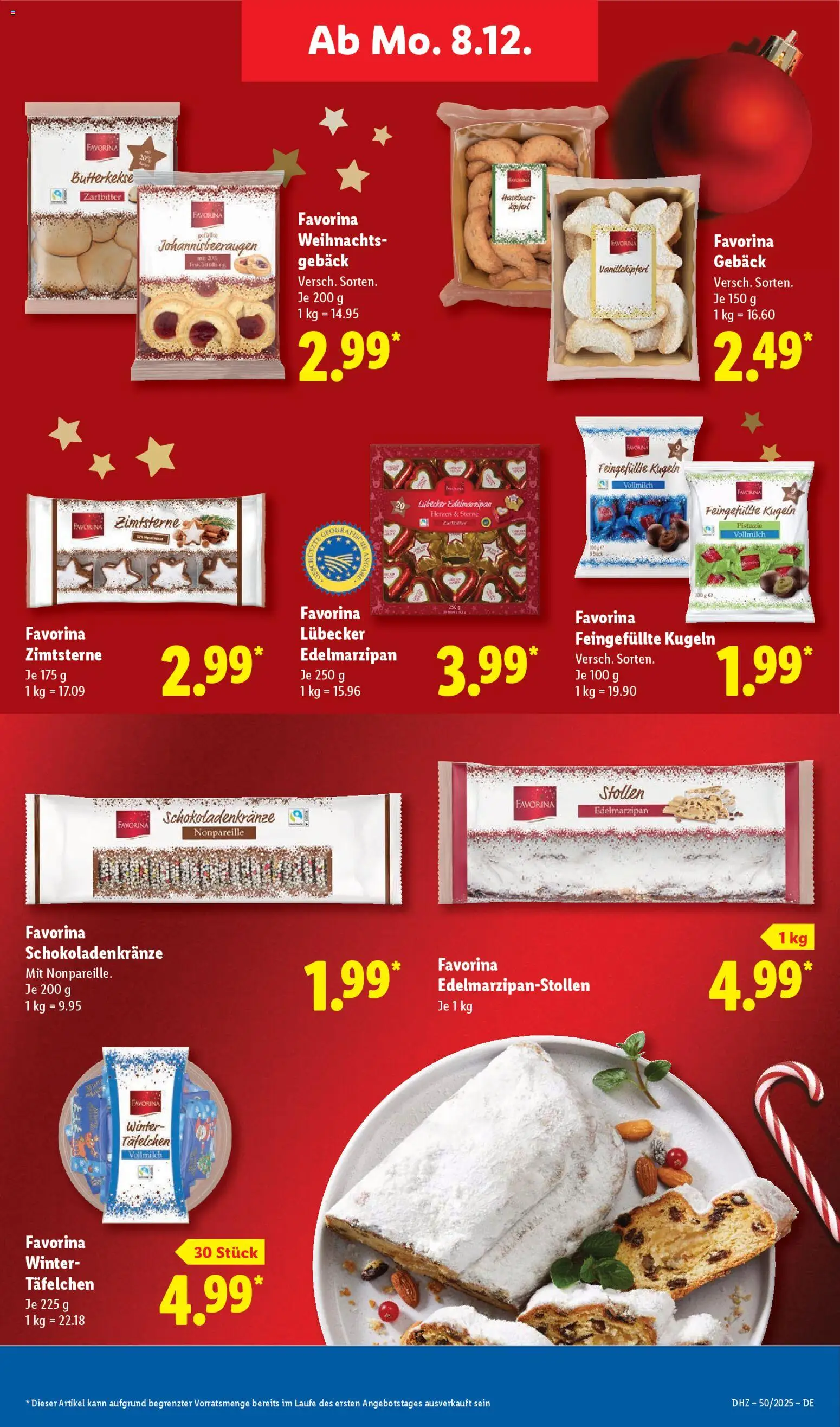 Lidl Prospekt Grimma – gültig ab 08.12.2025 | Seite: 33 | Produkte: Butterkekse
