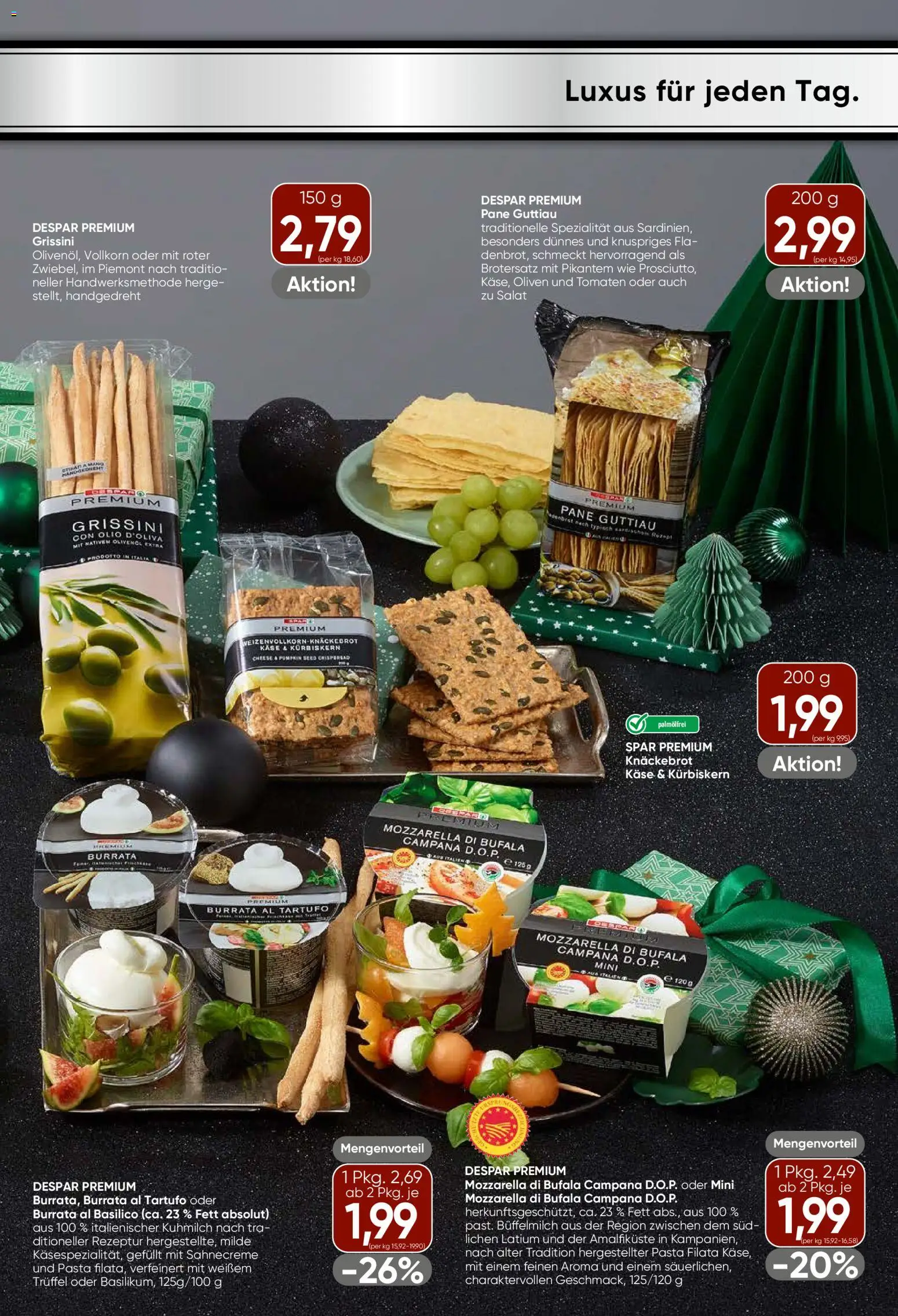 Spar Premium - Oberösterreich gültig ab 11.12.2025 | Seite: 7 | Produkte: Pasta, Szeder, Käse, Tomaten