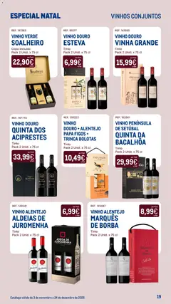 Pré-visualização Makro Especial Natal válido de 03.11.2025 | Página: 19 | Produtos: Vinho, Pá