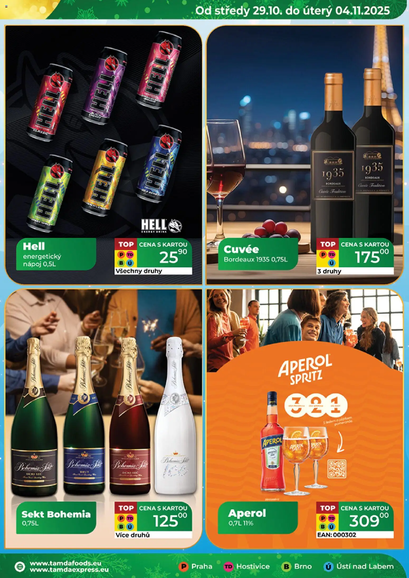 Tamda Foods leták od 29.10.2025 | Strana: 23 | Produkty: Spritz, Sekt, Aperol