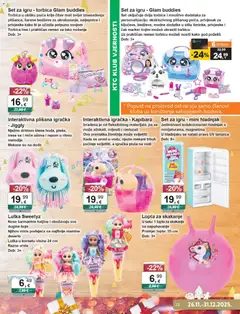 KTC - Katalog božićnih dekoracija - Pregled kataloga iz trgovine KTC, vrijedi od 26.11.2025 | Stranica: 23 | Proizvodi: Lutka, Miris, Torbica, Hladnjak