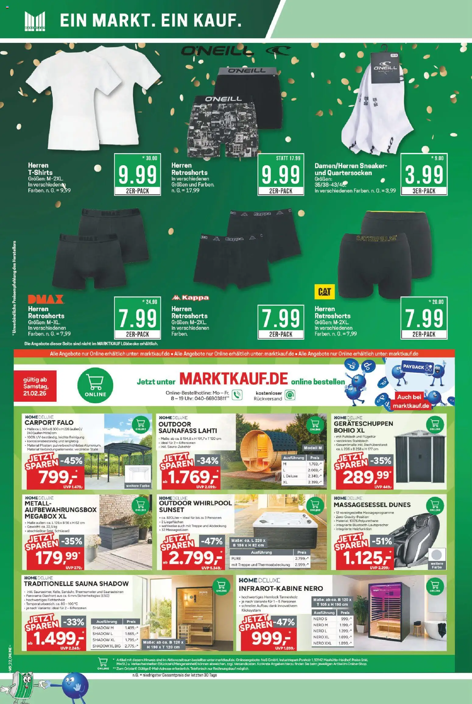 Marktkauf Prospekt 	 – gültig ab 23.02.2026 | Seite: 22 | Produkte: Gewicht, Thermometer, Uhr