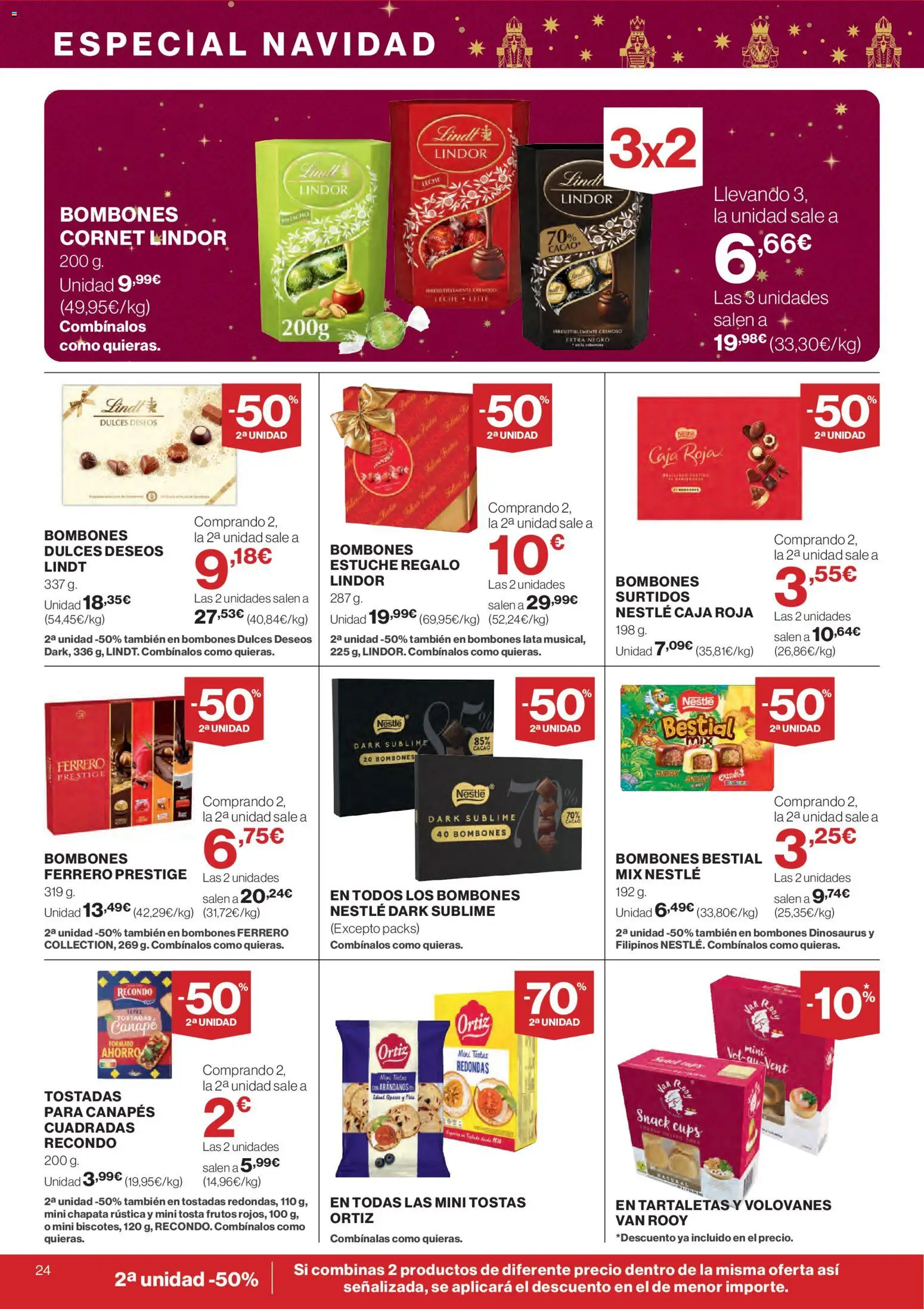 El Corte Inglés ofertas │ válido desde el 18.12.2025 | Página: 24 | Productos: Leche, Κεραία, Φρυγανιές σικάλεως, Caja