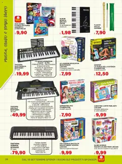 Volantino Il Gigante del 18.08.2025 | Pagina: 26 | Prodotti: Borsa, USB, Penne, Batteria
